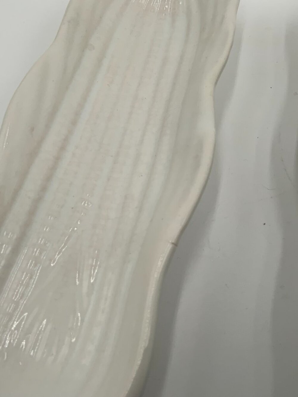 Ivory Ceramic Corn on the Cob Holders Japan Set Of 4 - Picture 4 of 7
